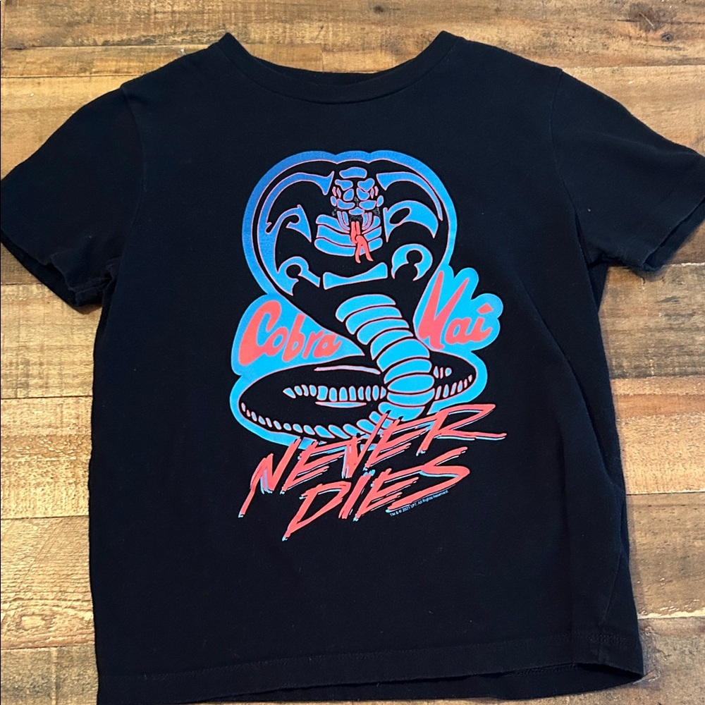 Karate kid Cobra Kai Black Tee